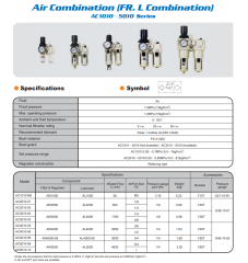 3/4'' İkili Şartlandırıcı – Brotech 0.5–8.5 Bar, 5000 lt/dk – Büyük Gövde