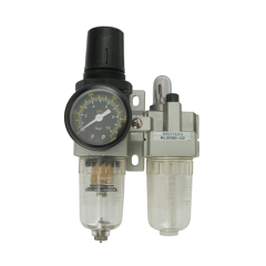 3/8'' Otomatik Tahliyeli İkili Şartlandırıcı – Brotech 0.5–8.5 Bar, 1700 lt/dk, 25 µm