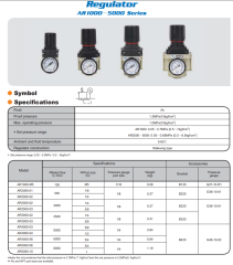 1/4'' Kare Tip Filtre Regülatörü – Brotech AR2000-02