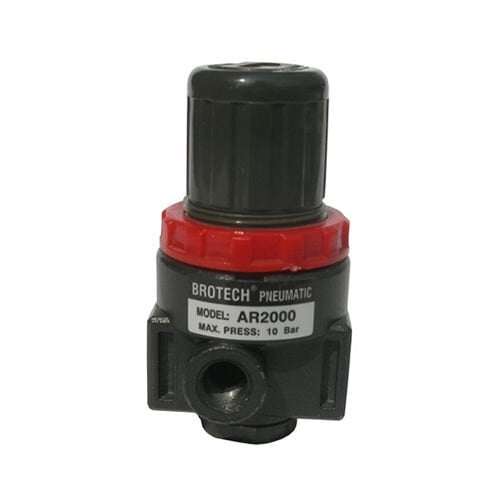1/2” BR Serisi Yuvarlak Tip Pnömatik Basınç Regülatörü – BR4000