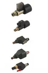 SV10-20-M-Y SV Serisi Hidrolik Manuel Kumandalı Poppet Valf Normalde Açık 50 L/dk 250 Bar 10-2 Kavite 24VDC 220VAC