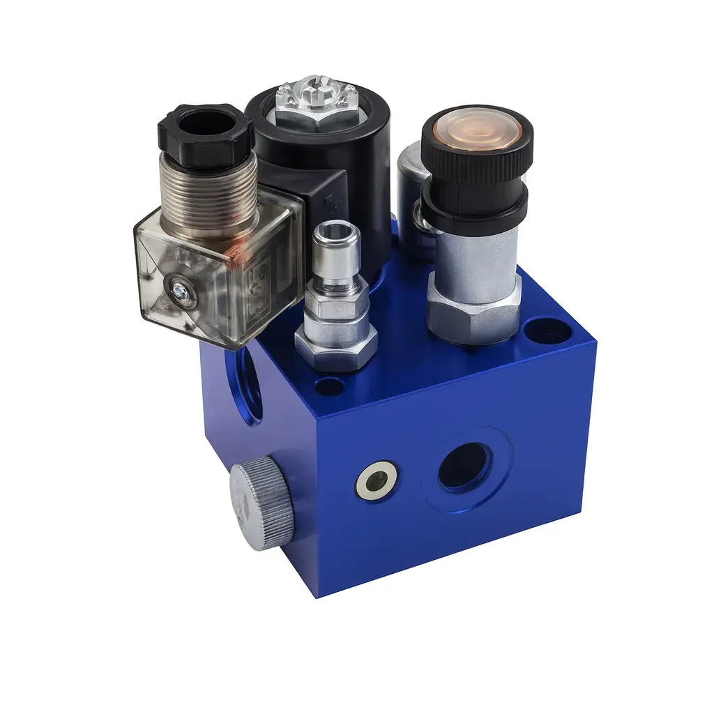 Hidrolik Platform Bloğu ET Serisi 1/2″ 60 L/dk 210 Bar