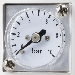 Kare Manometre 3/4″ 10 bar