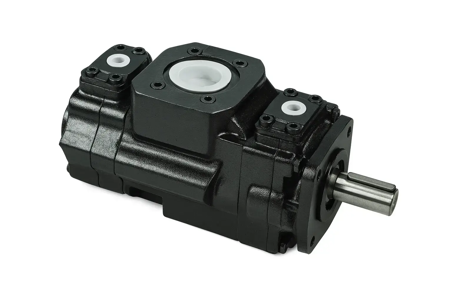 3525V V serisi tandem paletli hidrolik pompa ön 10 21 galon devir arka 10 21 galon devir