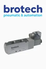 1/4″ 5/2 Çift Bobinli Pnömatik Valf 1.5 8 bar Elite Gövde