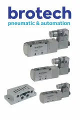 1/4″ 5/2 Çift Bobinli Pnömatik Valf 1.5 8 bar Elite Gövde