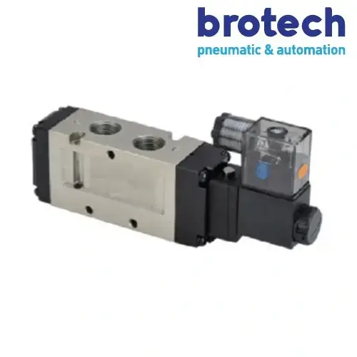 1/2″ 5/2 Çift Bobinli Pnömatik Valf 1.5 8 bar Standart Gövde