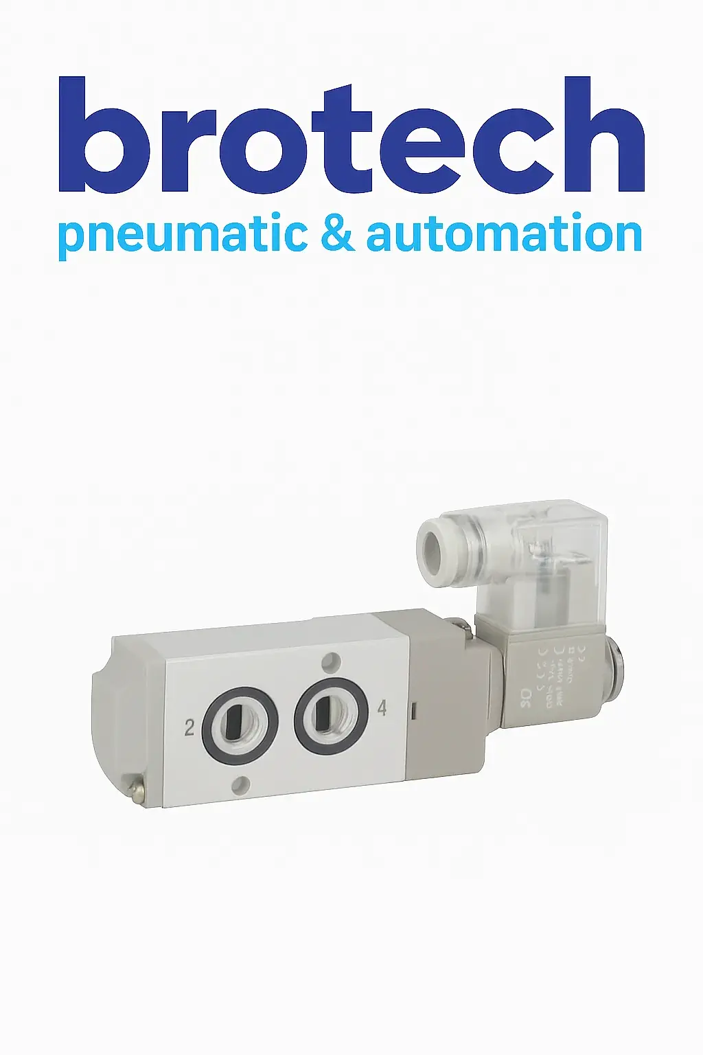 1/4″ 5/2 Tek Bobin Namur Pnömatik Valf 1.5 8 bar Standart Gövde