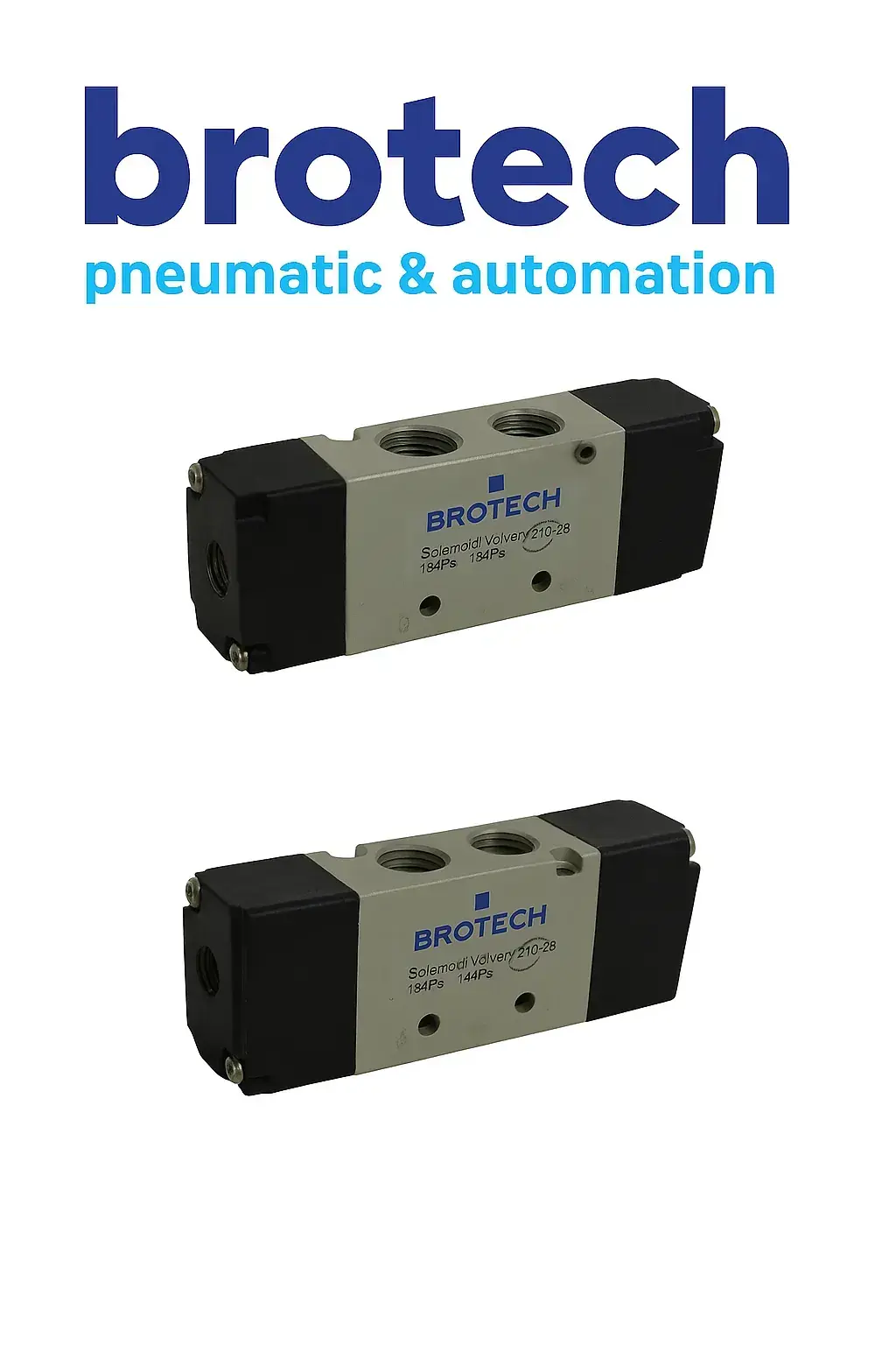1/4″ 3/2 Hava Hava Kontrollü Pnömatik Valf 1.5 8 bar Standart Gövde