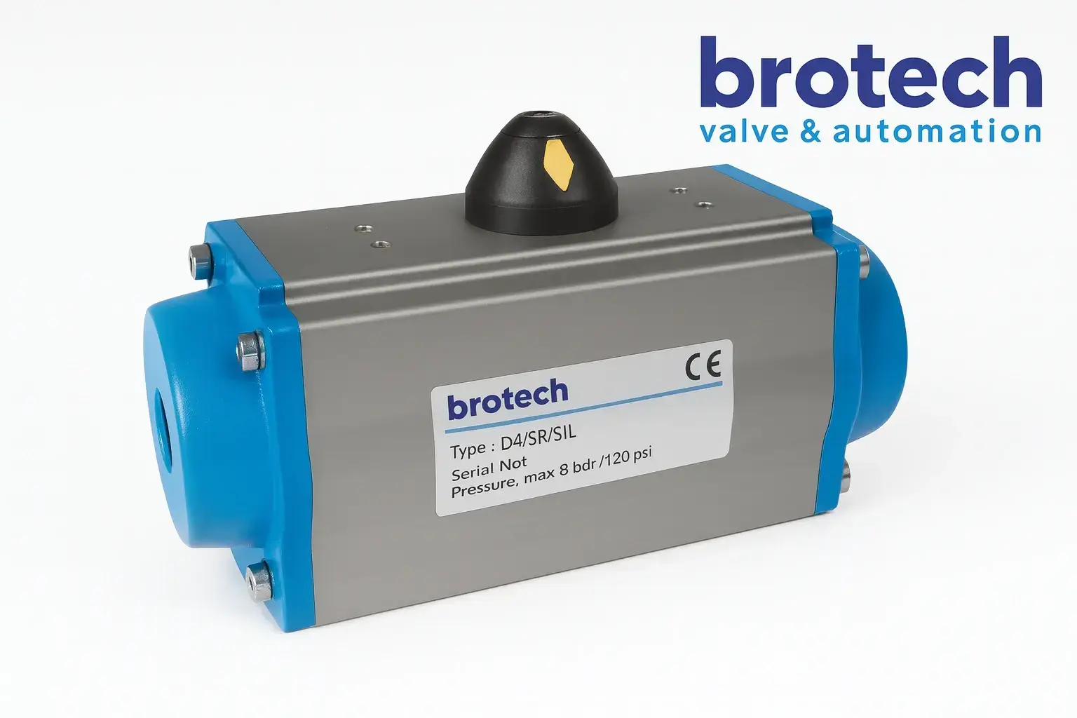 AT 92 tek etkili pnömatik aktüatör