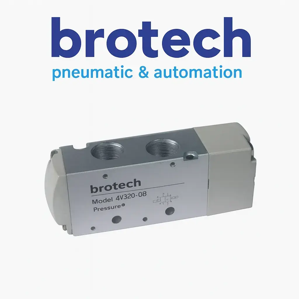 1/4″ 5/2 Hava Yay Kontrollü Pnömatik Valf 1.5 8 bar Büyük Gövde Elite Gövde