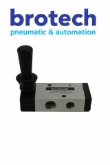 1/4″ 3/2 Kol Kumandali Pnömatik Valf 1.5 8 bar Standart Gövde