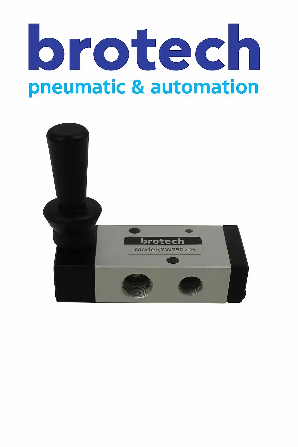 1/4″ 5/2 Kol Kumandali Pnömatik Valf 1.5 8 bar Standart Gövde