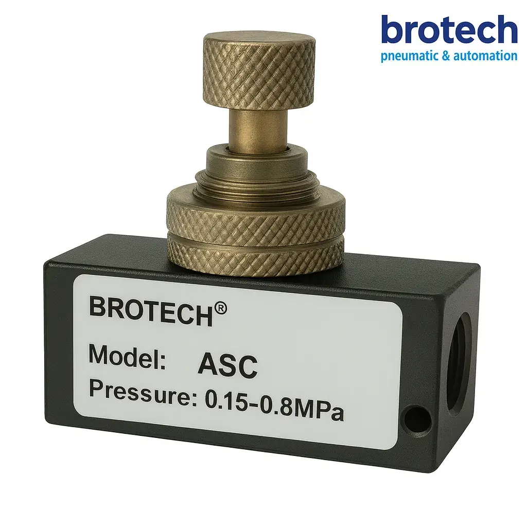 1/2″ Çekli Hız Ayar Valfi ASC-04