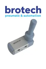 1/4″ 3/2 Kol Kumandali Pnömatik Valf 1.5 8 bar Elite Gövde