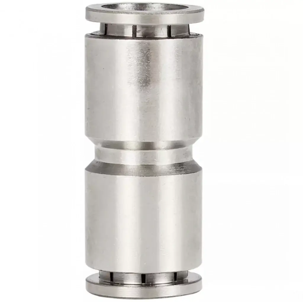 Pnömatik Metal Nipel Bağlantı D 6 mm