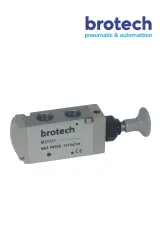 1/4″ 3/2 İtme Çekme Kumandali Elite Pnömatik Valf 1.5 8 bar