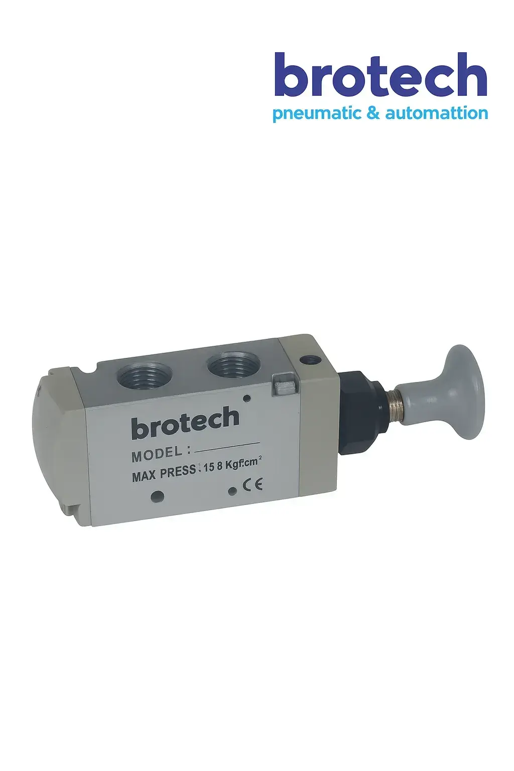 1/4″ 5/2 İtme Çekme Kumandali Elite Pnömatik Valf 1.5 8 bar