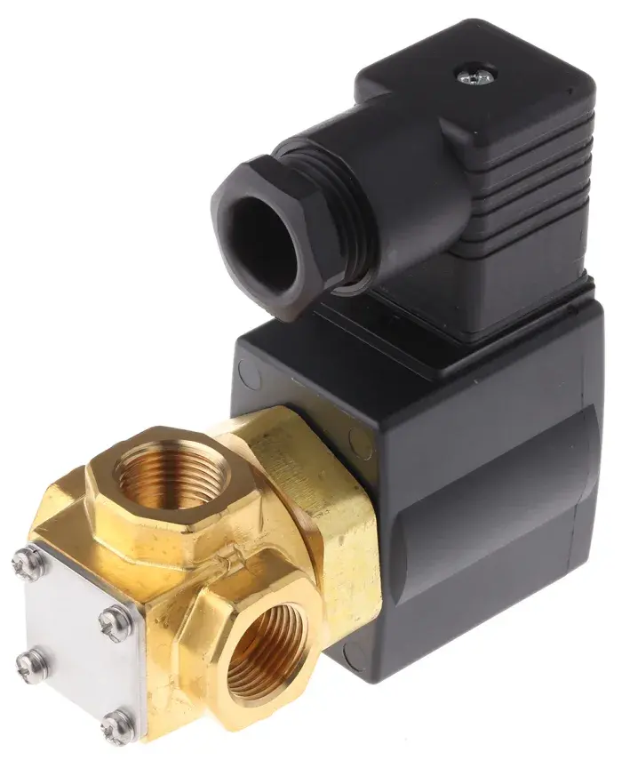 Solenoid Valf Genel Maksatlı 1/8″ 1.0 mm Orifis Normalde Kapalı 3 Yollu