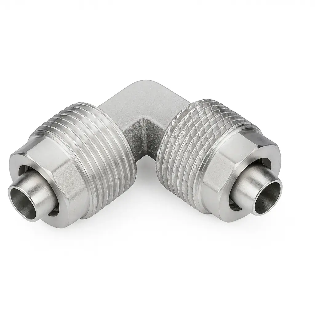 Pnömatik Somunlu Dirsek Bağlantı D 10/8 mm