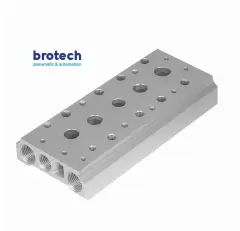 1/8″ İkili Valf Pleyti Manifold