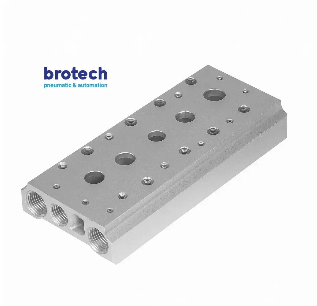 1/8″ Onlu Valf Pleyti Manifold