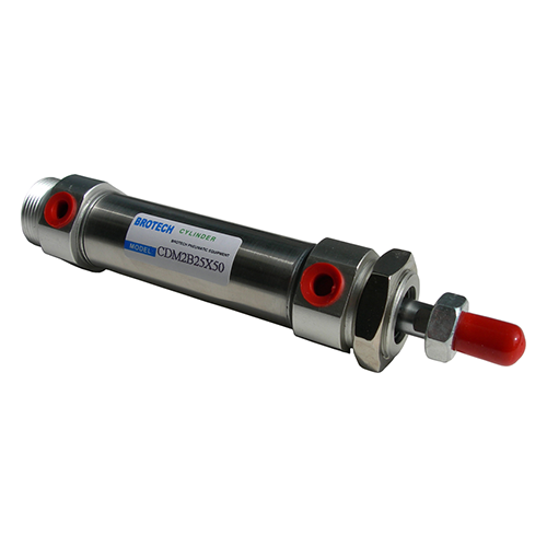 Çift Etkili Manyetik Mini Pnömatik Silindir ISO 6432 Ø20 mm Strok 400 mm