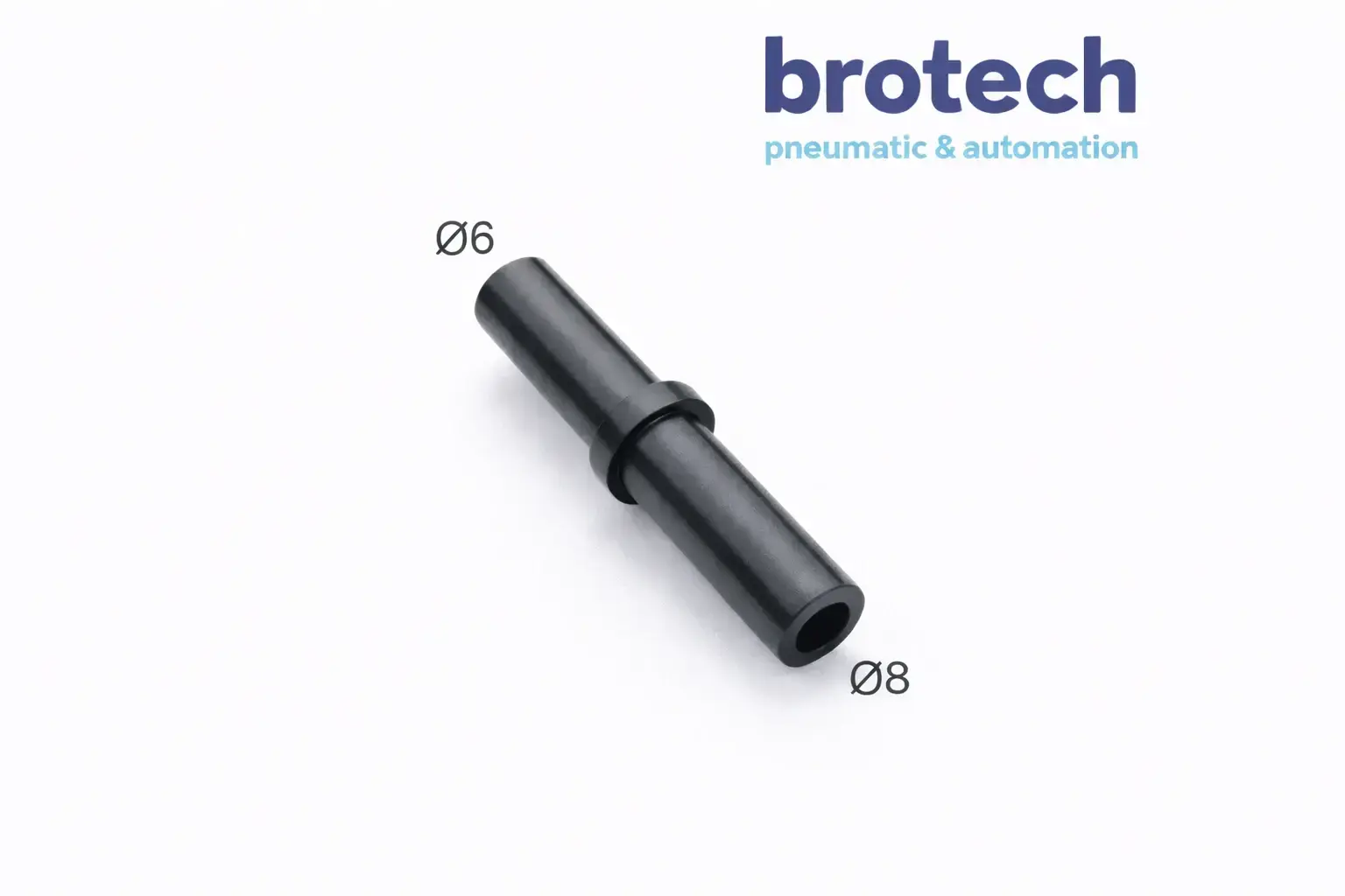 İki tarafı erkek uçlu bağlantı 10×8 mm