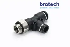 Yan bacak tee bağlantı 1/2″ 8 mm