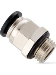 Brotech DN16 (5/8”) Pnömatik Metal Rakor Bağlantı | 1/2” – 16 mm | Paslanmaz Kompakt Rakor