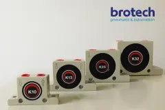 Bilyalı Titreşim Motoru K 25 2050 N 455 lt/dk 14000 d/d 6 bar