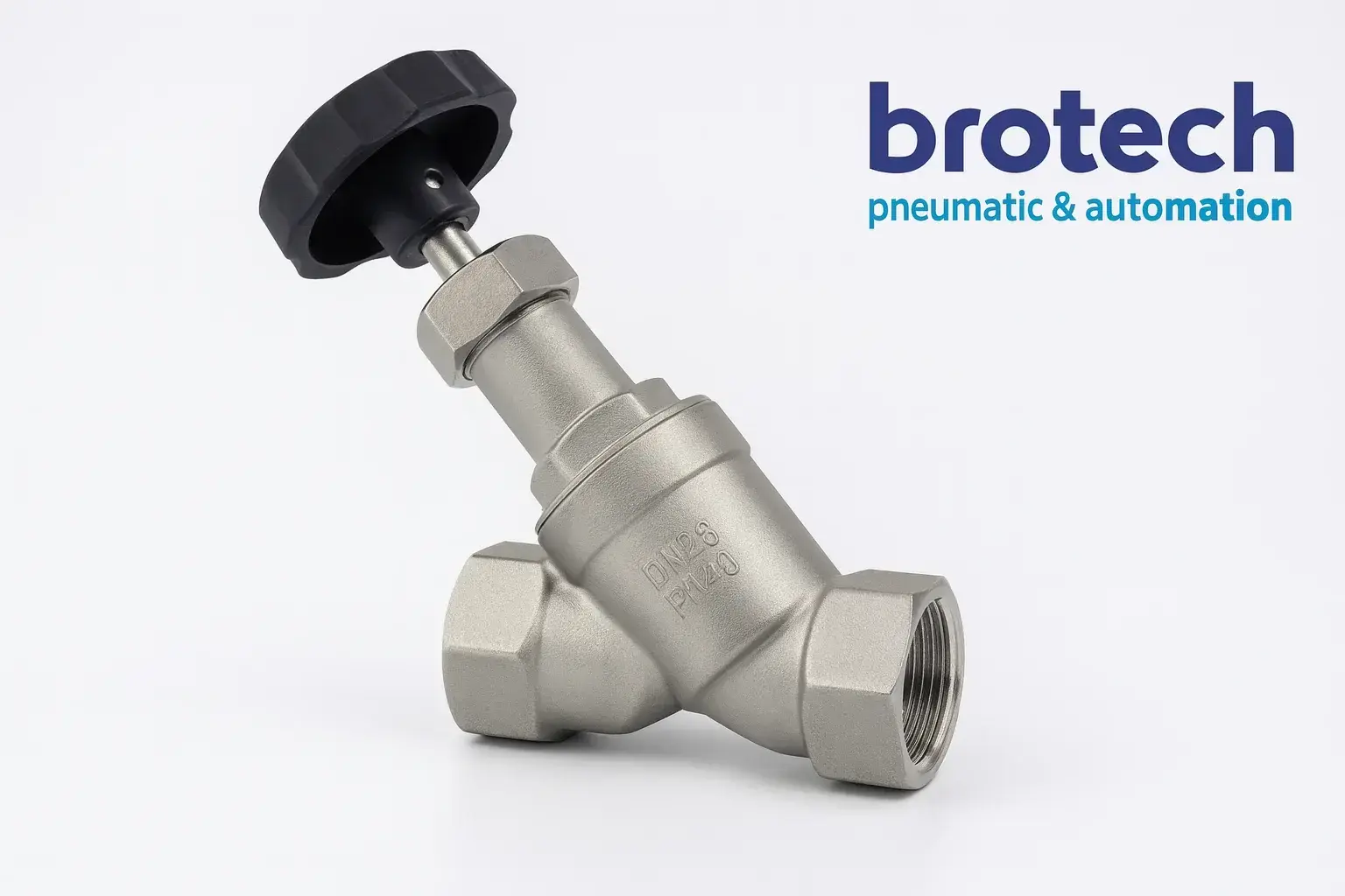 BMPV-15 Manuel Pistonlu Vana Paslanmaz AISI 316 1/2″