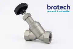 BMPV-15 Manuel Pistonlu Vana Paslanmaz AISI 316 1/2″