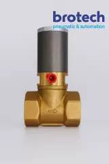 Q22HD-25 Dik Tip Pistonlu Vana Pirinç Gövde 1″