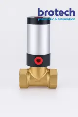 Q22HD-25 Dik Tip Pistonlu Vana Pirinç Gövde 1″