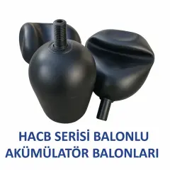 HACB Serisi Balonlu Aküler Akümülatör Balonu 20 lt 315 bar 2″ 5/16″ UNF