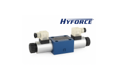 4WE10HA-3X/EG12N9Z4 NG10 Hidrolik Yön Kontrol Valfi 12V DC Tek Bobin 4/2 H Merkez P Kapalı / A-B Açık / T Kapalı