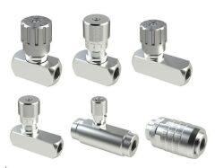 HYFC-08 hidrolik çekli hız ayar valfi 1/4 inç 400 bar 15 lt dk