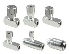 HYFV-10 hidrolik çeksiz hız ayar valfi 3/8 inç 400 bar 30 lt dk