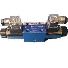 4WE10G-3X/EW220N9Z4 NG10 Hidrolik Yön Kontrol Valfi 220V AC Açık Merkez 4/3 P-A-B-T Açık
