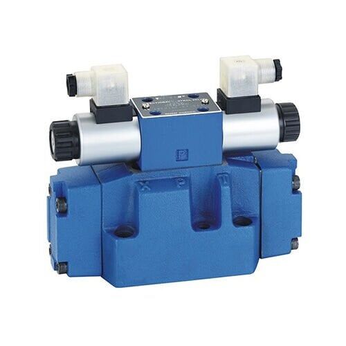 4WEH25E-60 NG25 Hidrolik Yön Kontrol Valfi Pilotsuz Kapalı Merkez 4/3 Alt Gövde 3/4″ P-A-B-T Kapalı