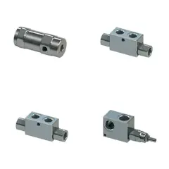 HYSA-10 hidrolik hat tipi kilitleme valfi tek etkili 3/8″ 320 bar 35 lt dk