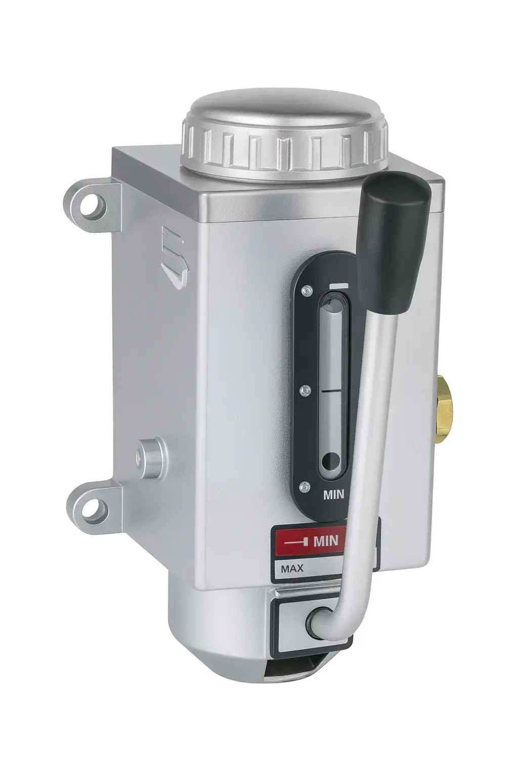 Y-8A kollu sıvı yağ pompası 0.4 lt 20 bar 6.3 devdk manuel tahrik