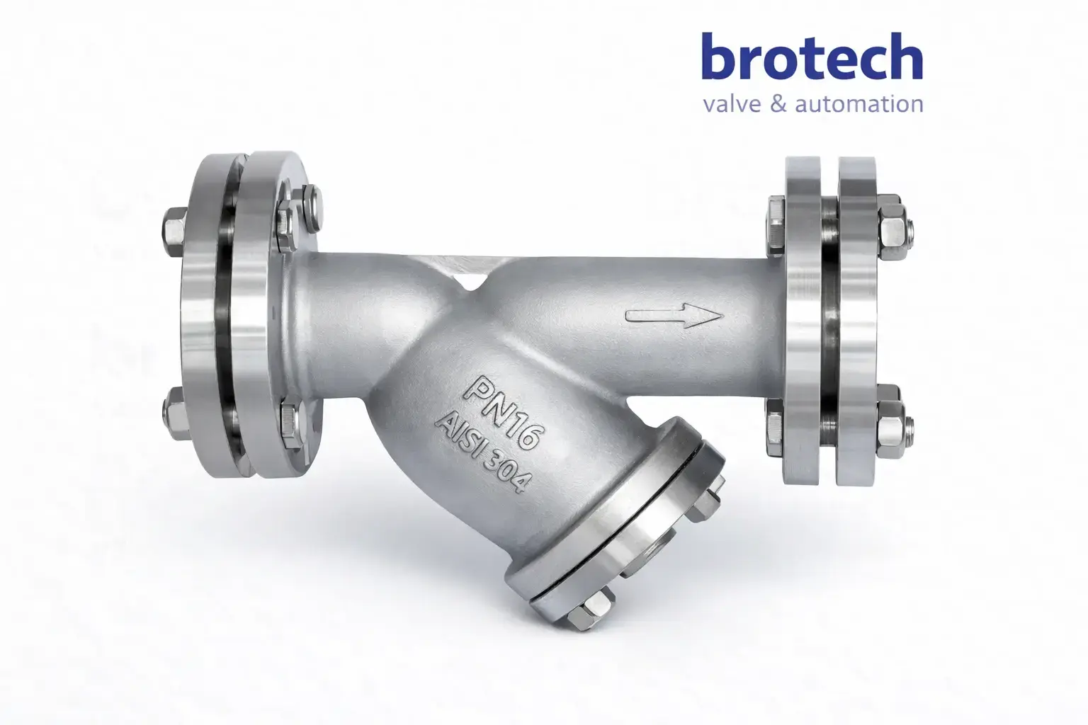 4″ Paslanmaz Flanşlı Pislik Tutucu AISI 304