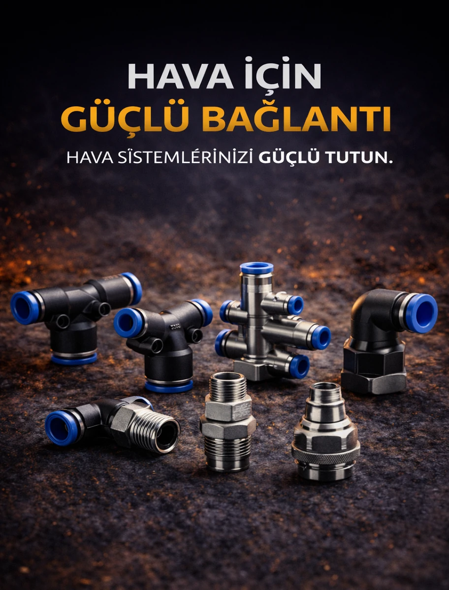Metal ve Plastik Fittings Çeşitleri